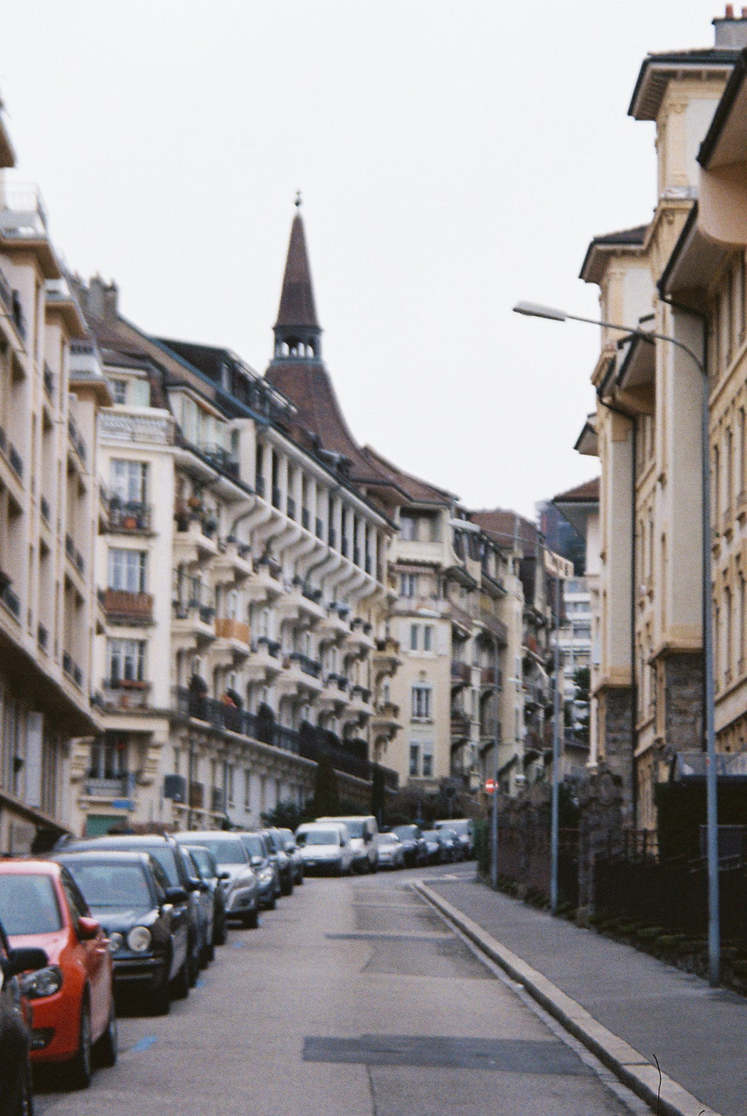 The Streets of Lausanne